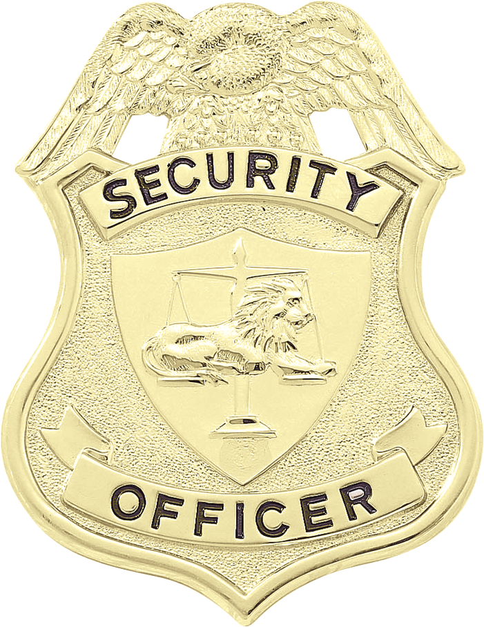 security guard badge