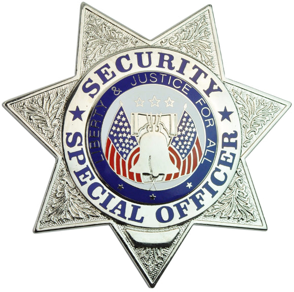 B2078 Security Officer Shield Badge
